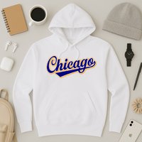 Script Chicago Logo Hoodie