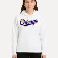 Script Chicago Logo Hoodie