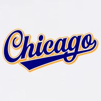 Script Chicago Logo Hoodie
