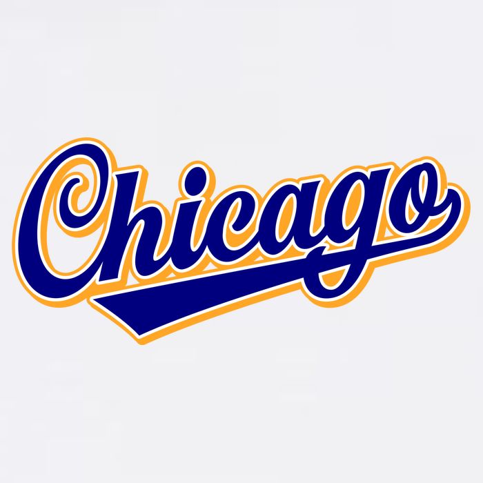 Script Chicago Logo Hoodie