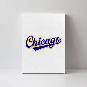 Script Chicago Logo Canvas