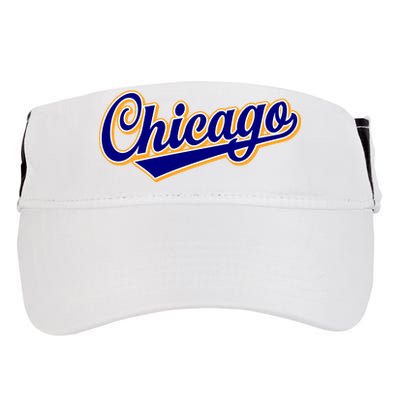 Script Chicago Logo Adult Drive Performance Visor