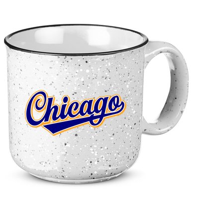 Script Chicago Logo 15oz Campfire Ceramic Mug