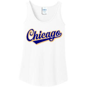 Script Chicago Logo Ladies Essential Tank