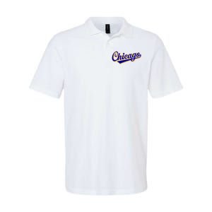 Script Chicago Logo Softstyle Adult Sport Polo