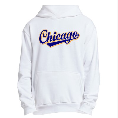 Script Chicago Logo Urban Pullover Hoodie