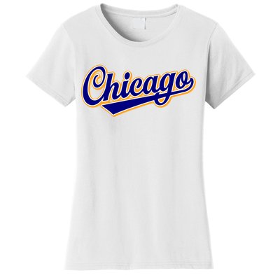 Script Chicago Logo Women's T-Shirt