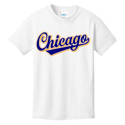 Script Chicago Logo Kids T-Shirt