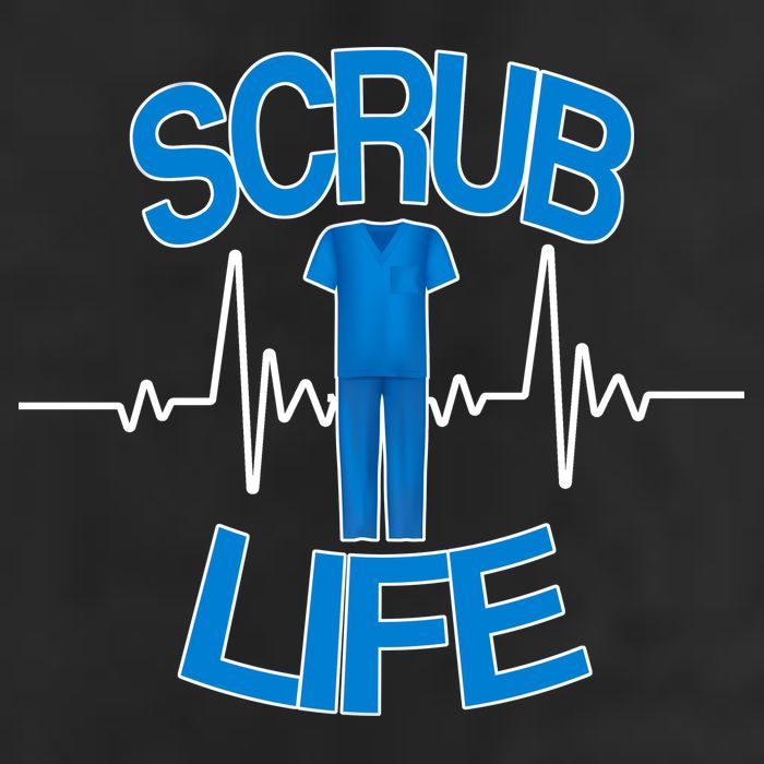 Scrub Life 7 Panel Mesh Trucker Snapback Hat