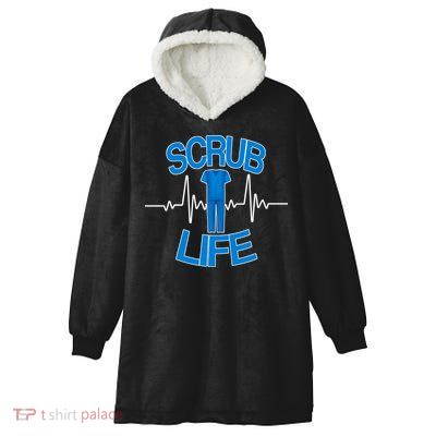 Scrub Life Hooded Wearable Blanket
