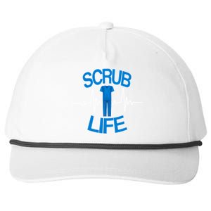 Scrub Life Snapback Five-Panel Rope Hat