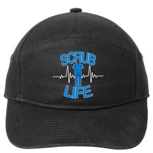 Scrub Life 7-Panel Snapback Hat