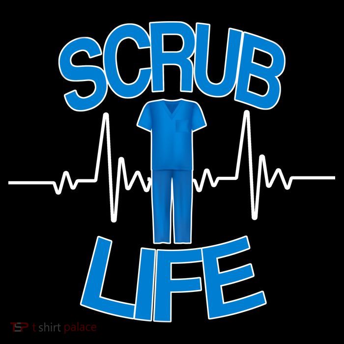 Scrub Life 16 in Basic Backpack