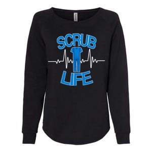 Scrub Life Womens California Wash Sweatshirt