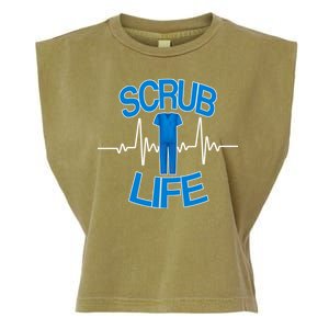 Scrub Life Garment-Dyed Women's Muscle Tee