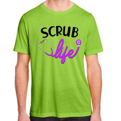 Scrub Life Stethoscope  Adult ChromaSoft Performance T-Shirt