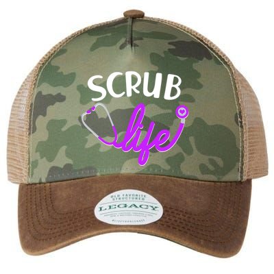 Scrub Life Stethoscope  Legacy Tie Dye Trucker Hat