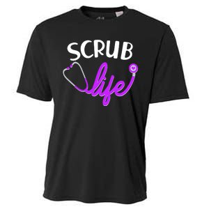 Scrub Life Stethoscope  Cooling Performance Crew T-Shirt