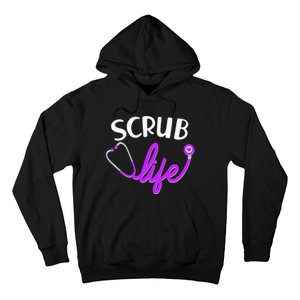 Scrub Life Stethoscope  Hoodie