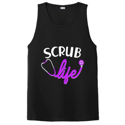 Scrub Life Stethoscope  PosiCharge Competitor Tank