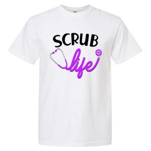 Scrub Life Stethoscope  Garment-Dyed Heavyweight T-Shirt