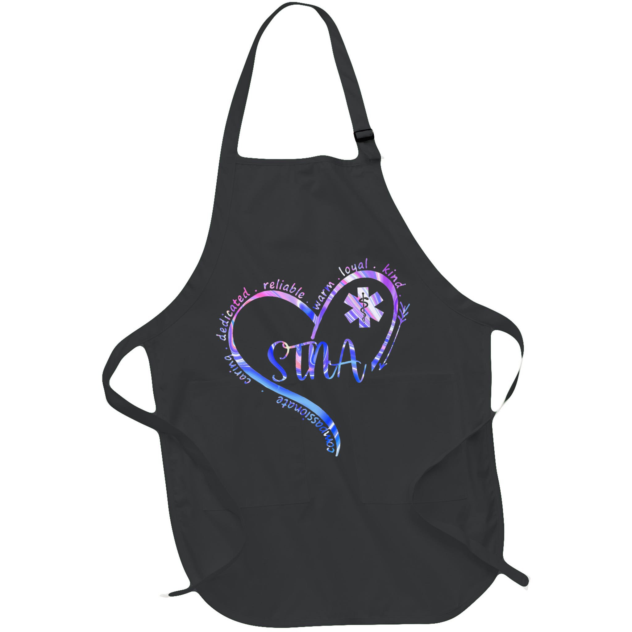 STNA Compassionate State Tested Nursing Assistant NURSE DAY Apron