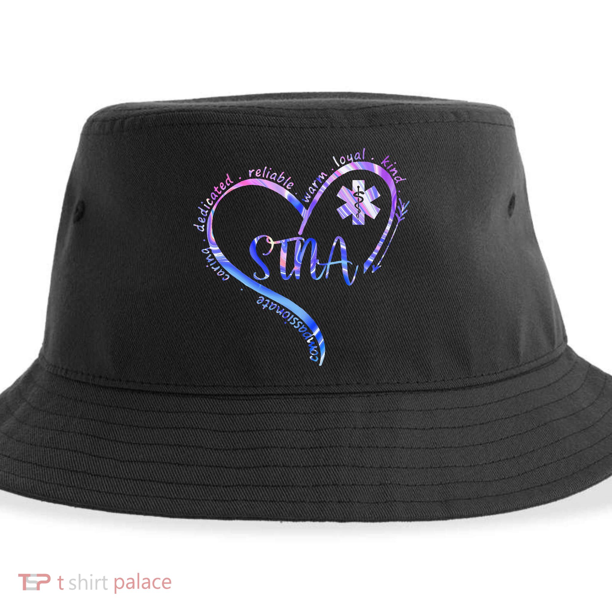 STNA Compassionate State Tested Nursing Assistant NURSE DAY Sustainable Bucket Hat