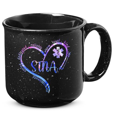 STNA Compassionate State Tested Nursing Assistant NURSE DAY 15oz Campfire Ceramic Mug
