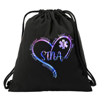 STNA Compassionate State Tested Nursing Assistant NURSE DAY Drawstring Bag