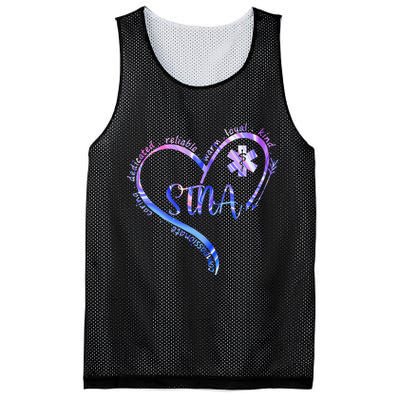 STNA Compassionate State Tested Nursing Assistant NURSE DAY Mesh Reversible Basketball Jersey Tank