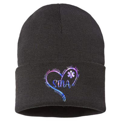 STNA Compassionate State Tested Nursing Assistant NURSE DAY Sustainable Knit Beanie