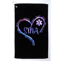 STNA Compassionate State Tested Nursing Assistant NURSE DAY Golf Towel