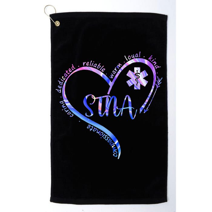 STNA Compassionate State Tested Nursing Assistant NURSE DAY Golf Towel