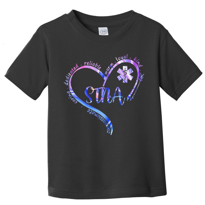 STNA Compassionate State Tested Nursing Assistant NURSE DAY Toddler T-Shirt