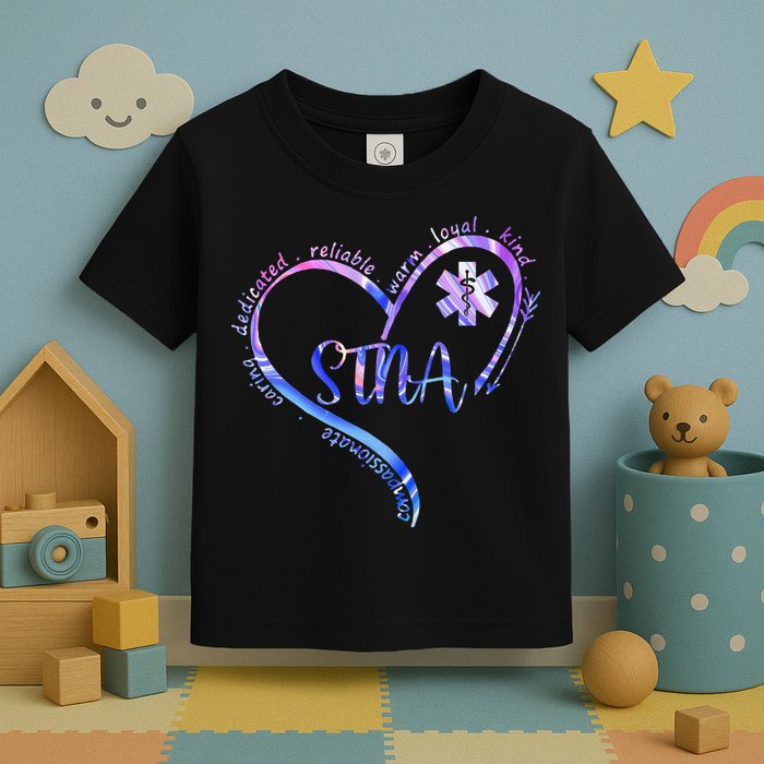 STNA Compassionate State Tested Nursing Assistant NURSE DAY Toddler T-Shirt