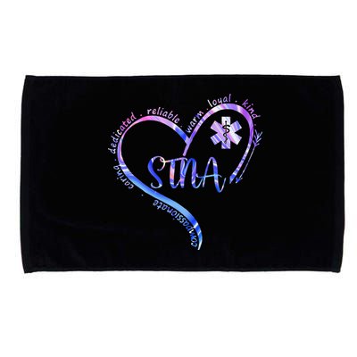 STNA Compassionate State Tested Nursing Assistant NURSE DAY Microfiber Hand Towel
