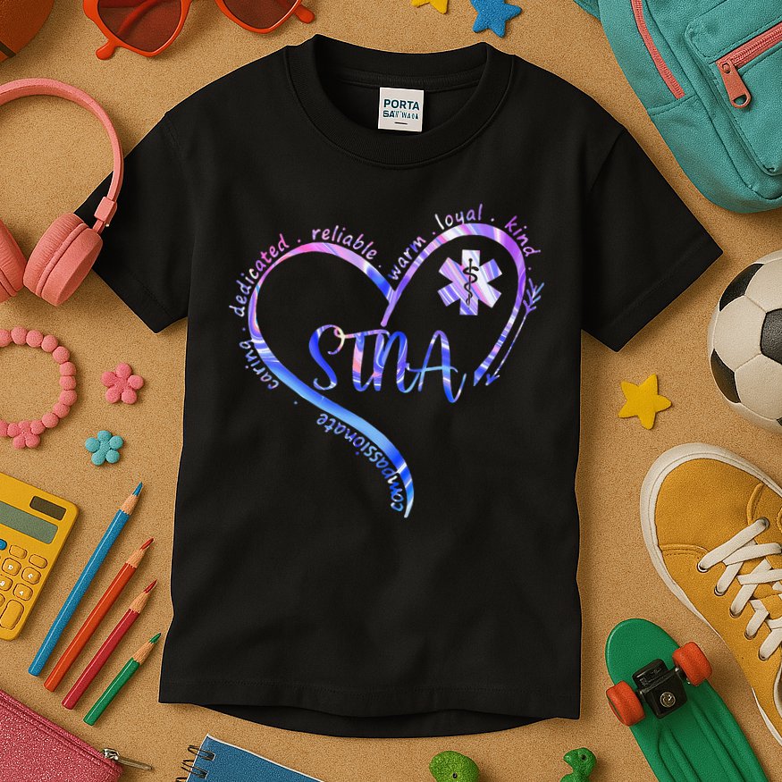 STNA Compassionate State Tested Nursing Assistant NURSE DAY Kids T-Shirt