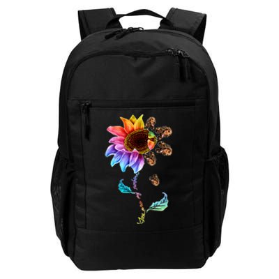 Sunflower Cocker Spaniel Head Funny Dog Long Sleeve Daily Commute Backpack