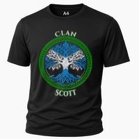 Scott Clan Scottish Family Cooling Performance Crew T-Shirt
