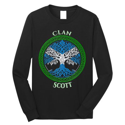 Scott Clan Scottish Family Long Sleeve Shirt