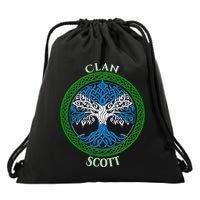 Scott Clan Scottish Family Drawstring Bag