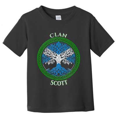 Scott Clan Scottish Family Toddler T-Shirt