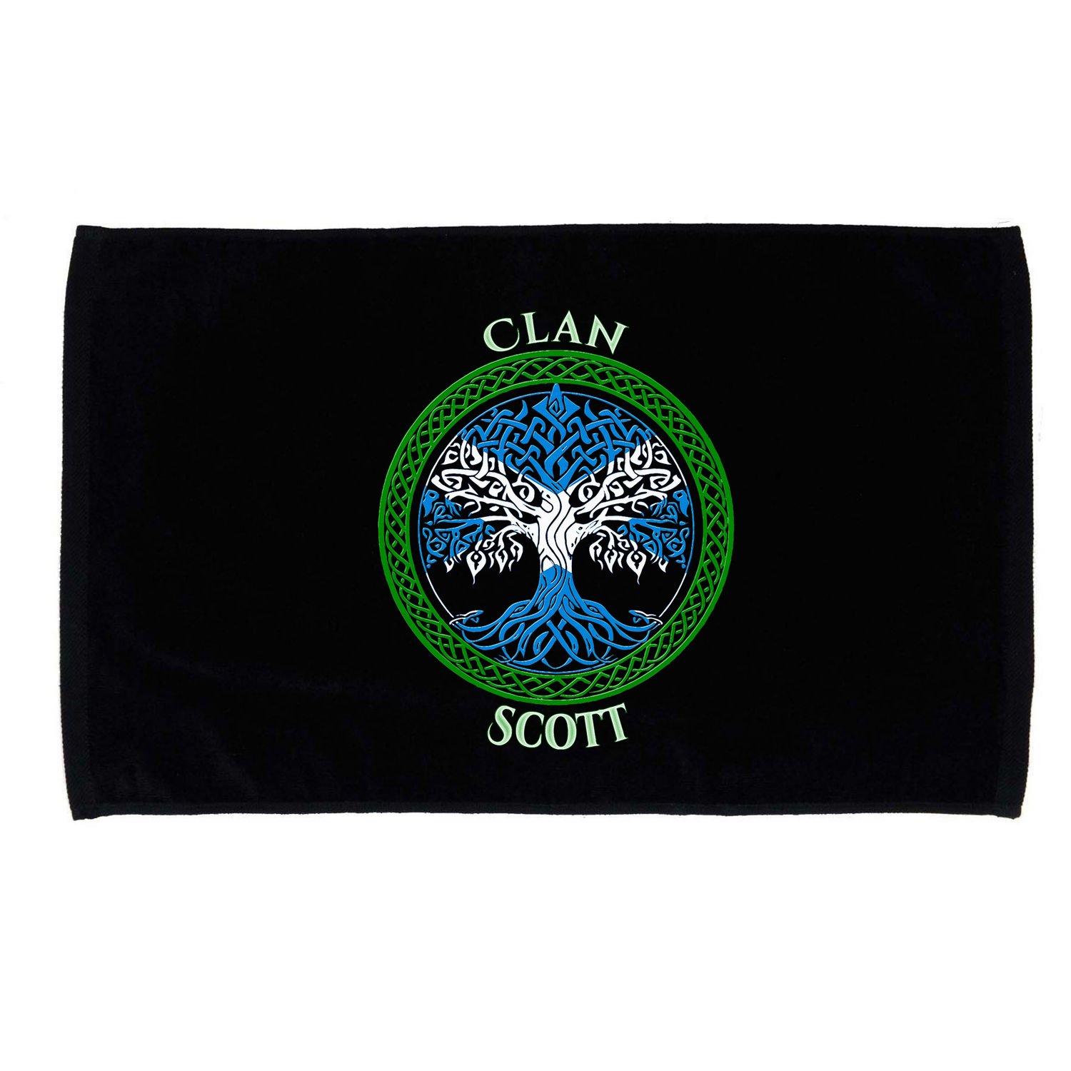 Scott Clan Scottish Family Microfiber Hand Towel