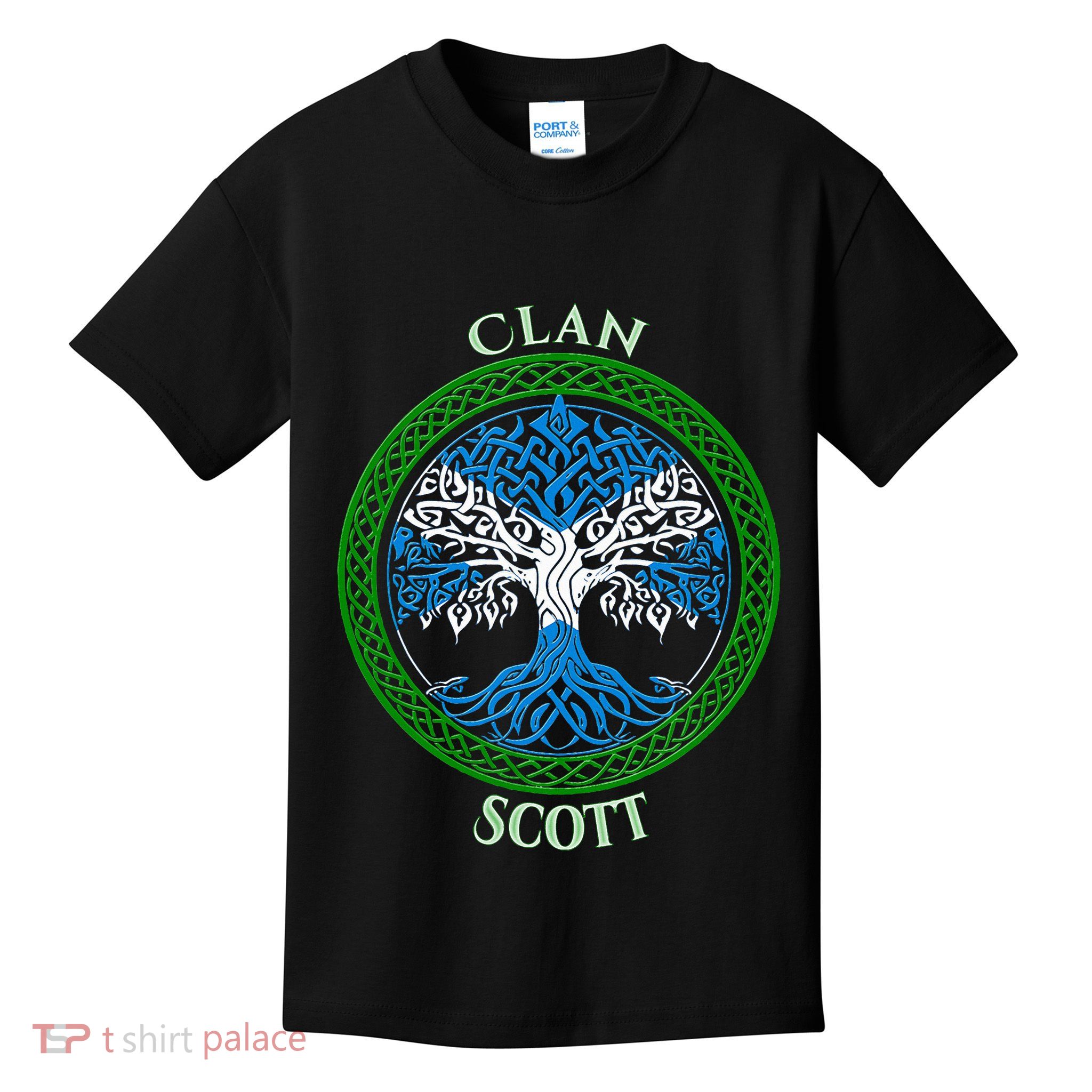 Scott Clan Scottish Family Kids T-Shirt