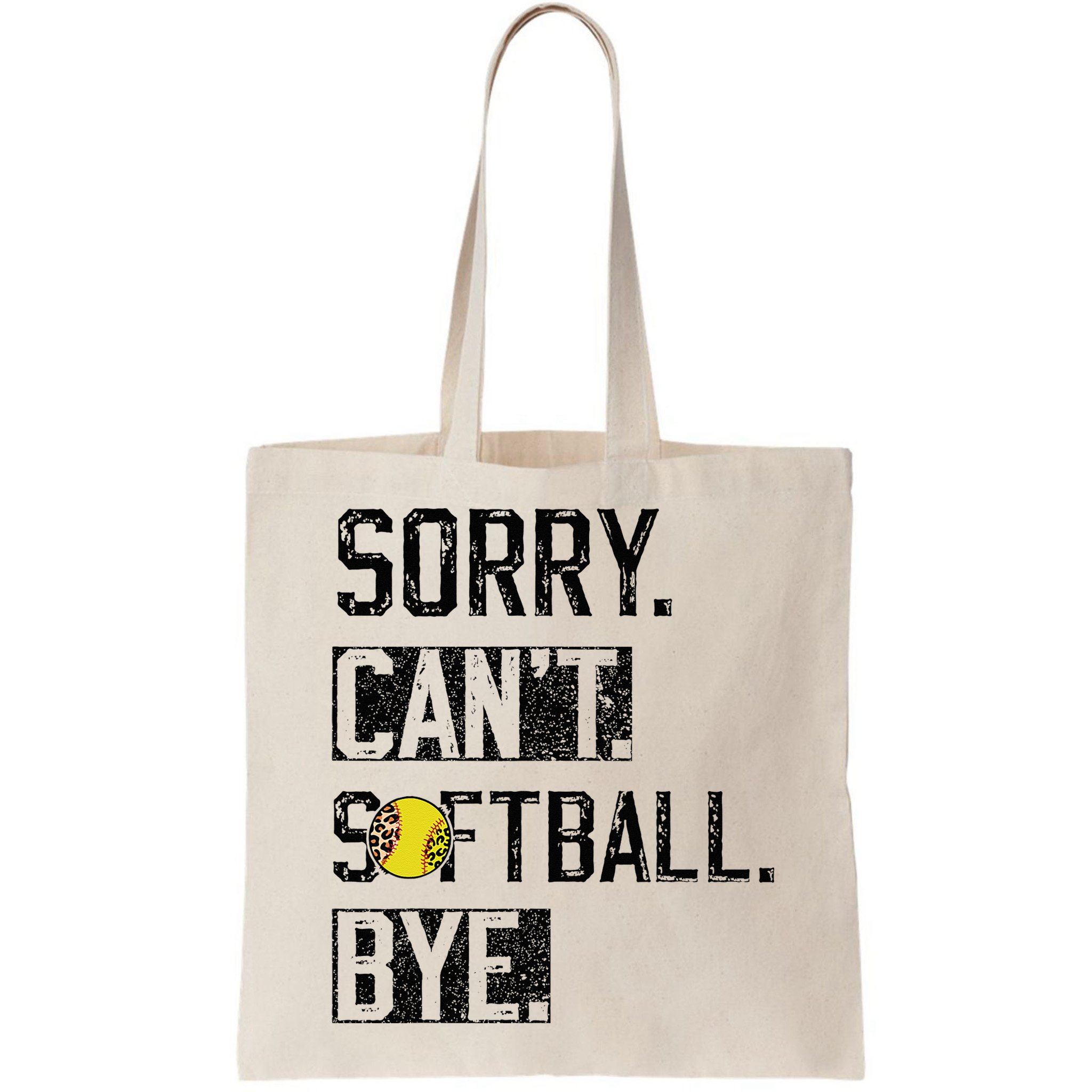 Sorry Can't softball Bye Funny softball Player vintage Bag