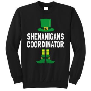 Shenanigans Coordinator St Patricks Day Sweatshirt