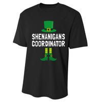 Shenanigans Coordinator St Patricks Day Performance Sprint T-Shirt