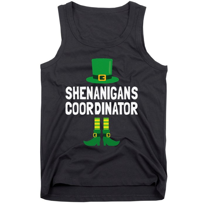 Shenanigans Coordinator St Patricks Day Tank Top