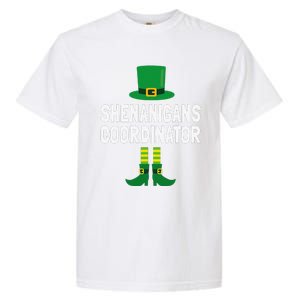 Shenanigans Coordinator St Patricks Day Garment-Dyed Heavyweight T-Shirt