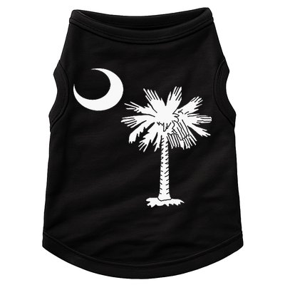 South Carolina State Flag Palmetto Tree Crescent Moon Sc Doggie Tank